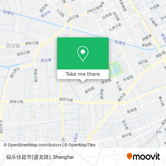 福乐佳超市(盛龙路) map