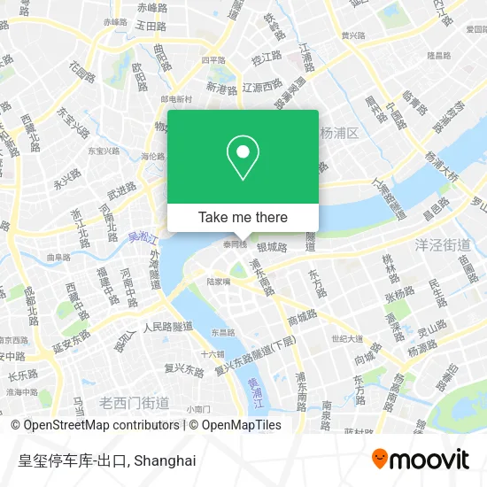 皇玺停车库-出口 map