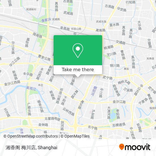 湘香阁 梅川店 map