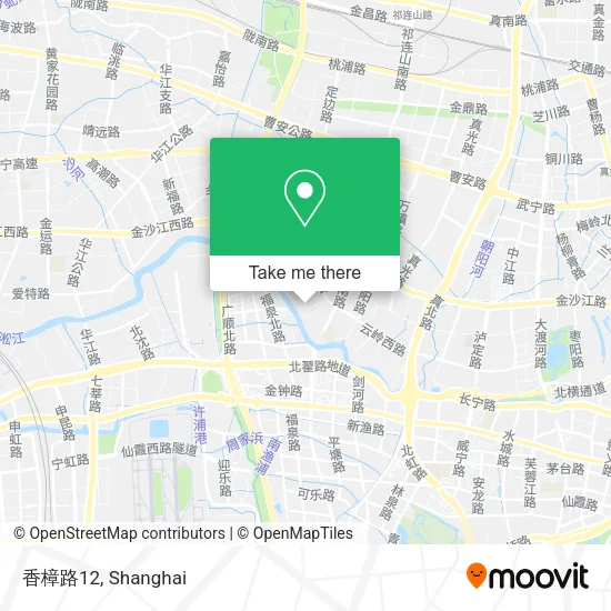香樟路12 map