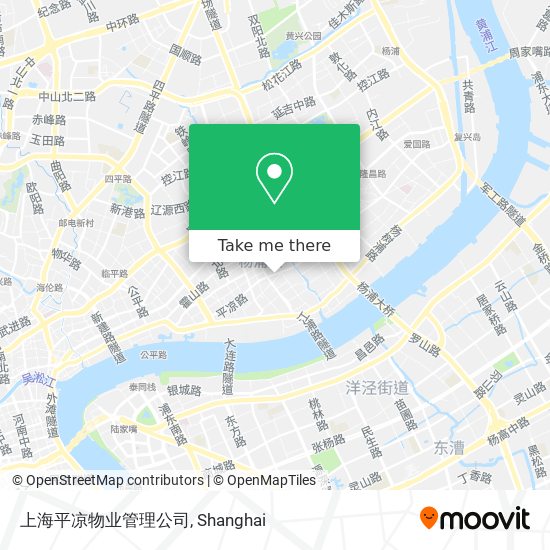 上海平凉物业管理公司 map