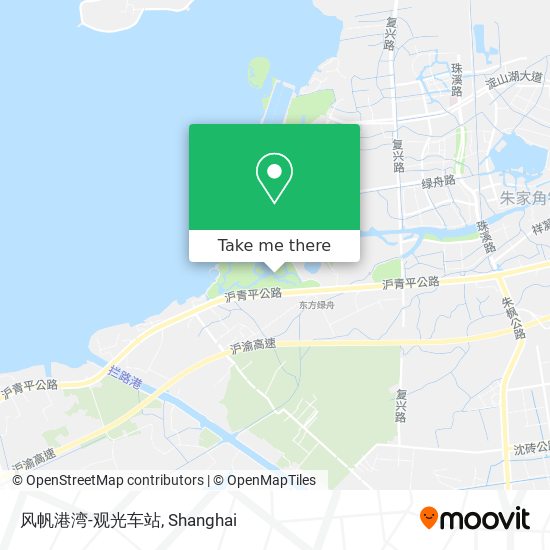 风帆港湾-观光车站 map