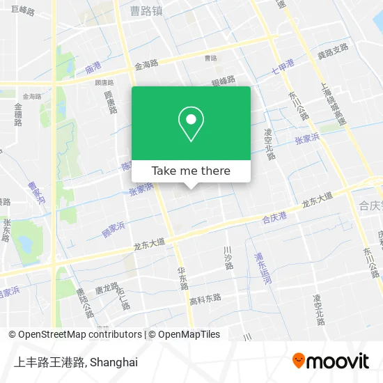 上丰路王港路 map