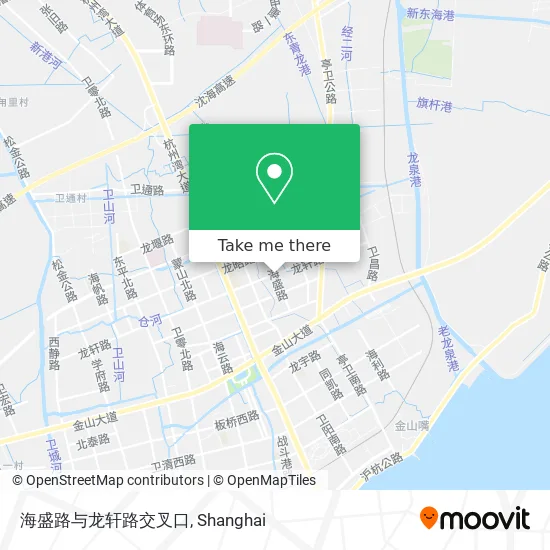 海盛路与龙轩路交叉口 map