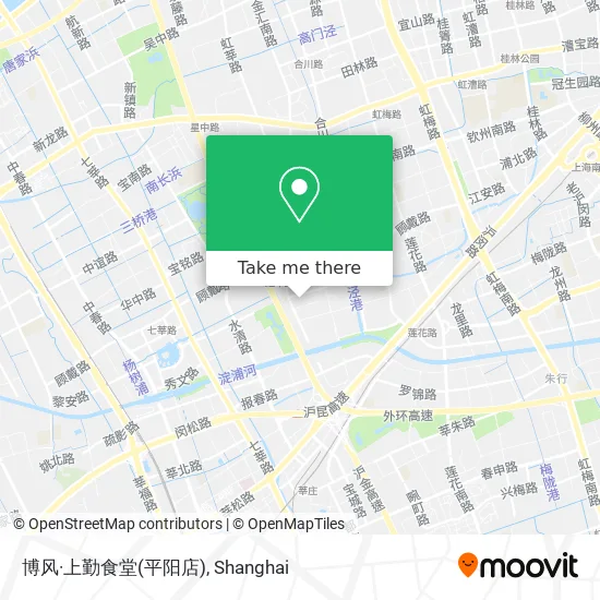 博风·上勤食堂(平阳店) map
