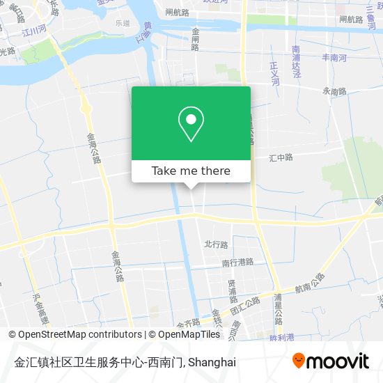 金汇镇社区卫生服务中心-西南门 map