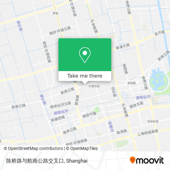 陈桥路与航南公路交叉口 map