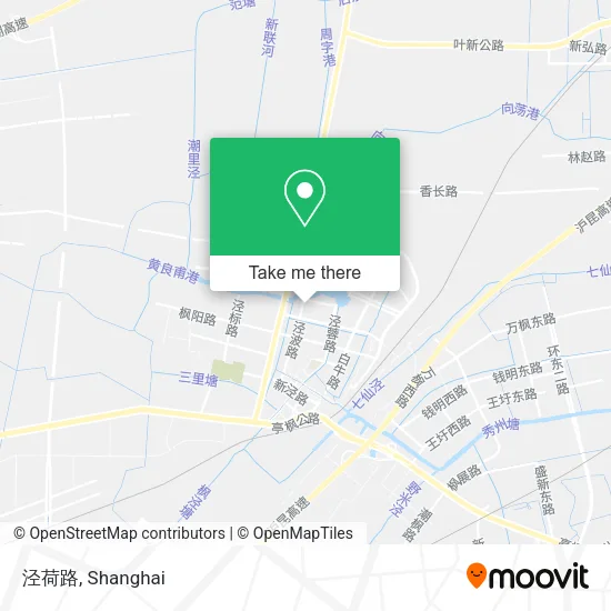 泾荷路 map