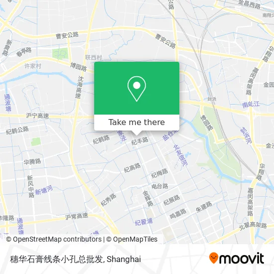 穗华石膏线条小孔总批发 map