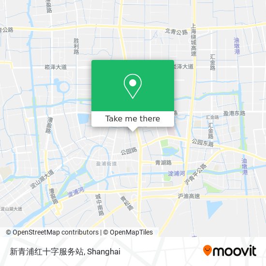 新青浦红十字服务站 map