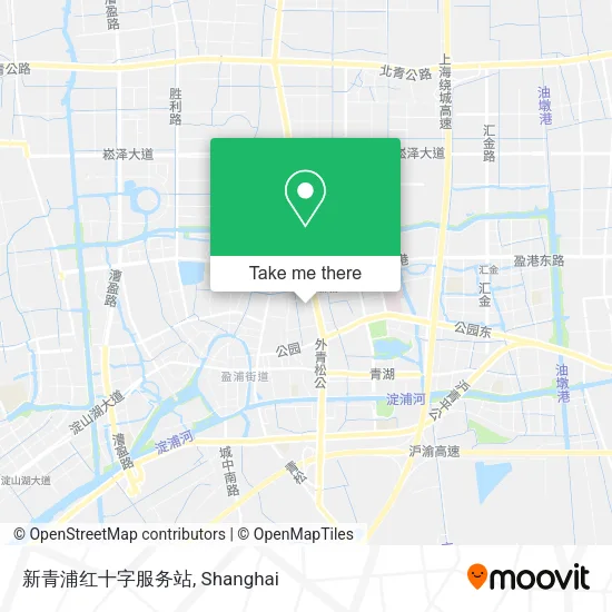 新青浦红十字服务站 map