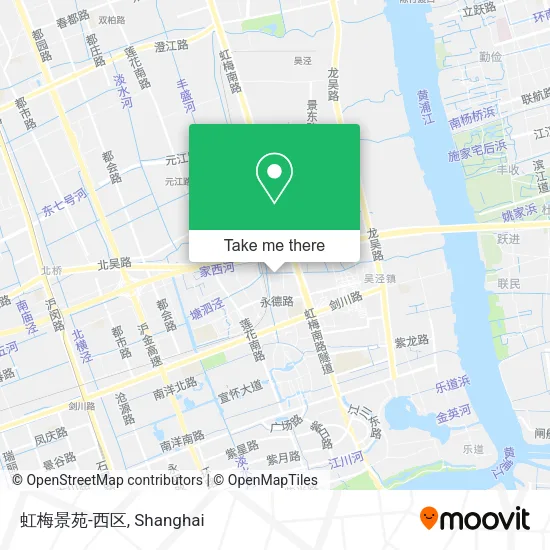 虹梅景苑-西区 map
