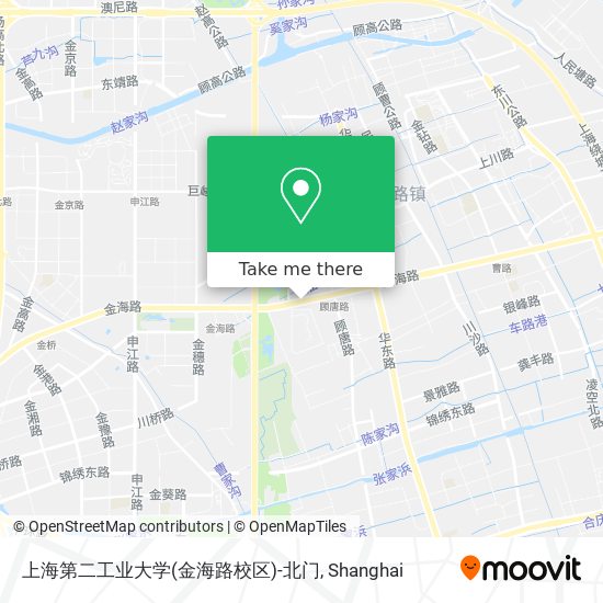 上海第二工业大学(金海路校区)-北门 map