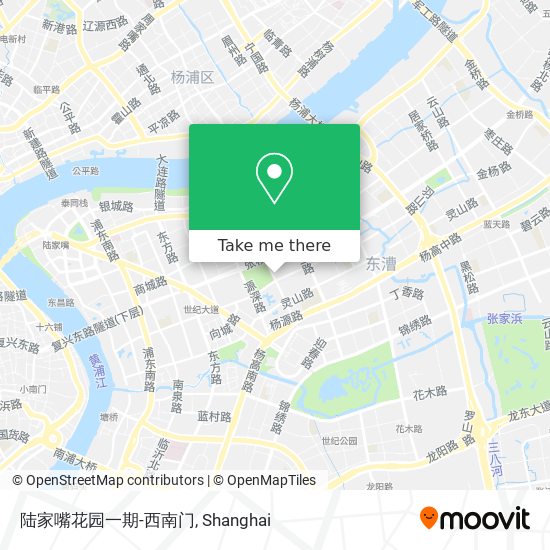 陆家嘴花园一期-西南门 map