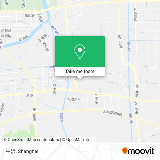 中浜 map