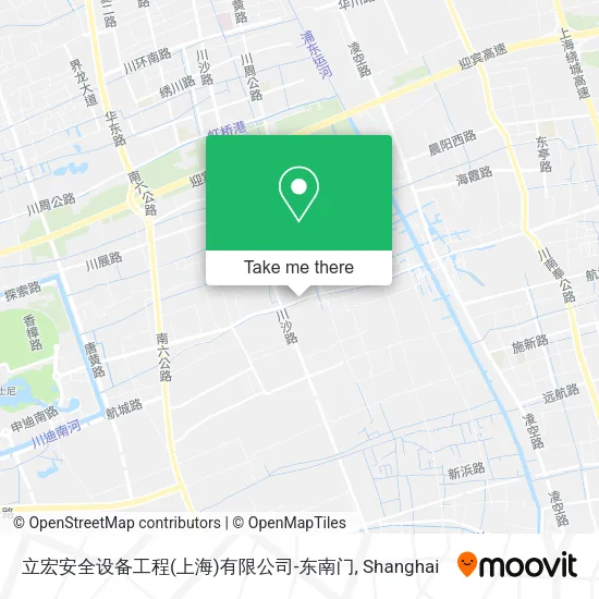 立宏安全设备工程(上海)有限公司-东南门 map
