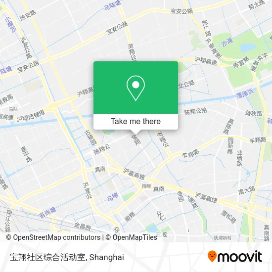 宝翔社区综合活动室 map