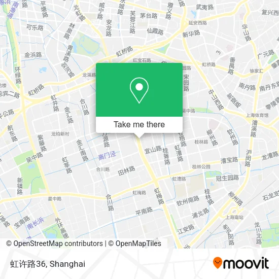 虹许路36 map
