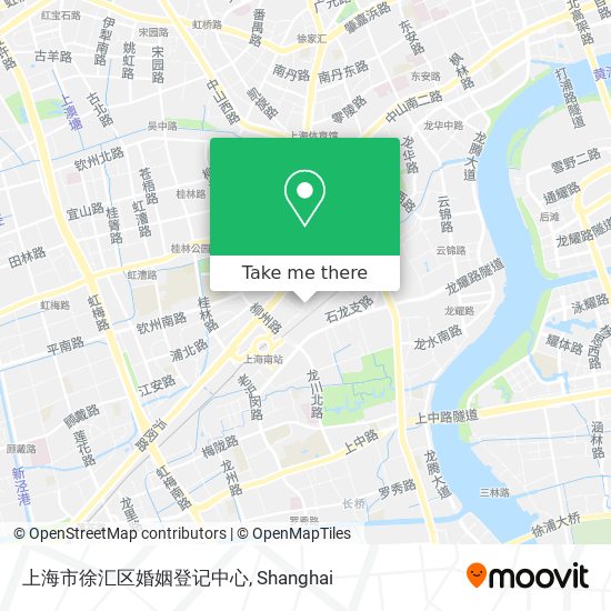 上海市徐汇区婚姻登记中心 map