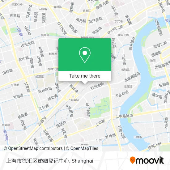 上海市徐汇区婚姻登记中心 map