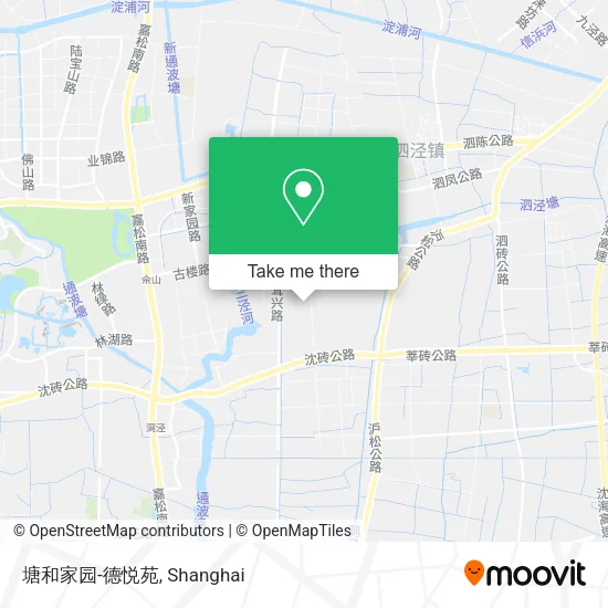 塘和家园-德悦苑 map