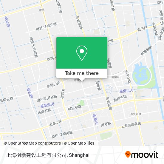 上海衡新建设工程有限公司 map