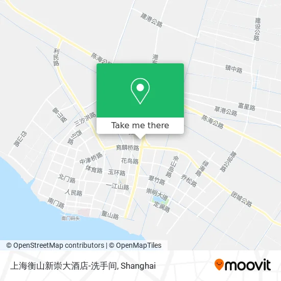 上海衡山新崇大酒店-洗手间 map