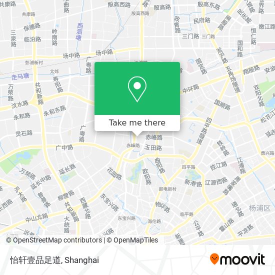 怡轩壹品足道 map