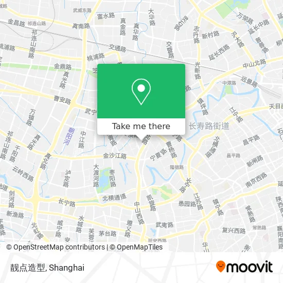 靓点造型 map