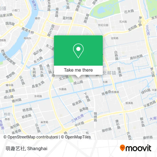 萌趣艺社 map