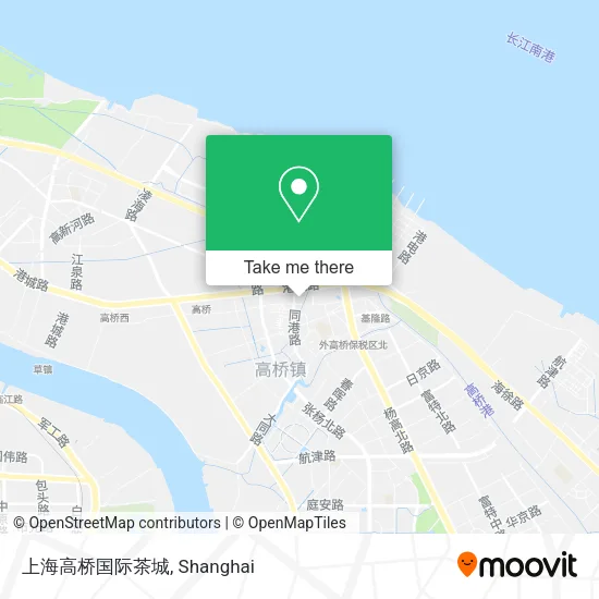 上海高桥国际茶城 map