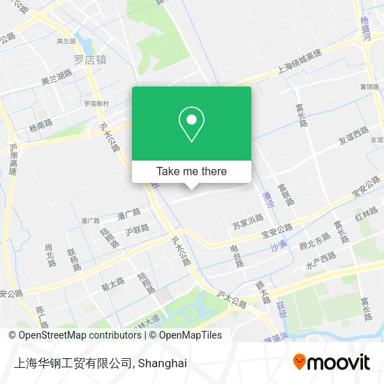 上海华钢工贸有限公司 map