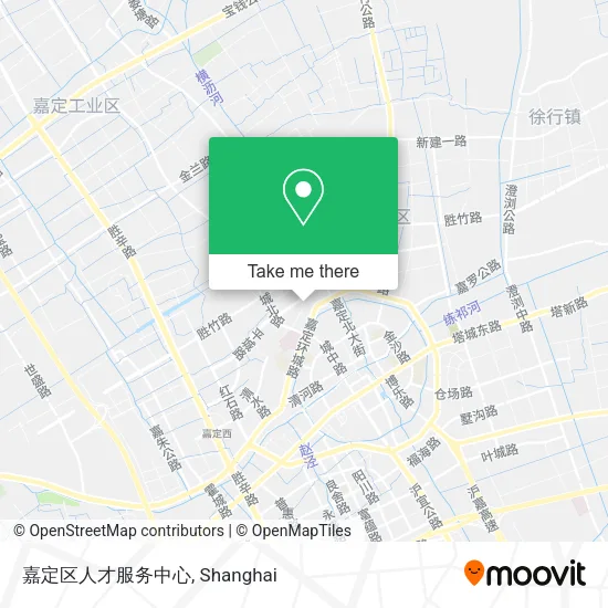 嘉定区人才服务中心 map
