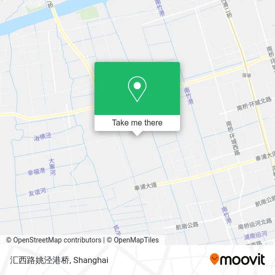 汇西路姚泾港桥 map