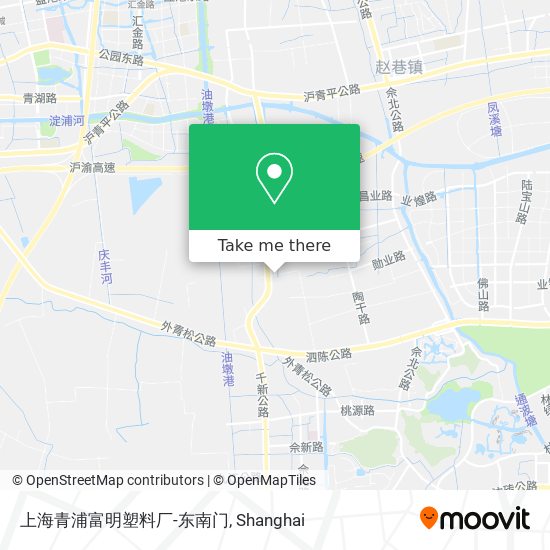 上海青浦富明塑料厂-东南门 map