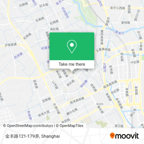 金丰路121-179弄 map