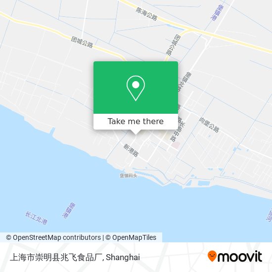 上海市崇明县兆飞食品厂 map