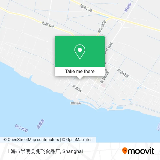 上海市崇明县兆飞食品厂 map