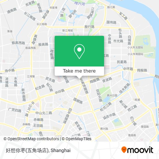 好想你枣(五角场店) map