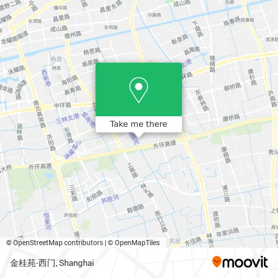 金桂苑-西门 map