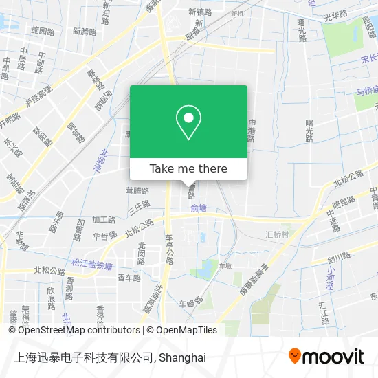 上海迅暴电子科技有限公司 map