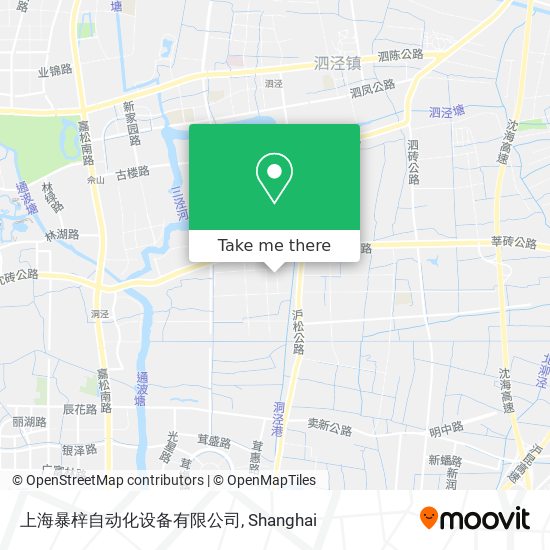上海暴梓自动化设备有限公司 map