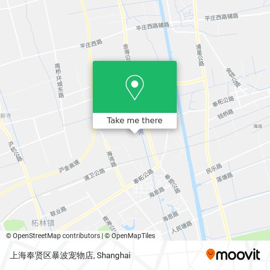 上海奉贤区暴波宠物店 map