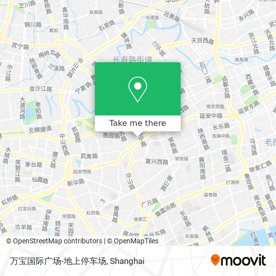 万宝国际广场-地上停车场 map