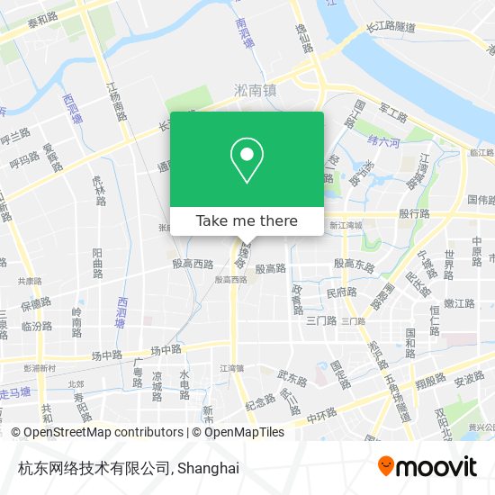 杭东网络技术有限公司 map