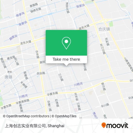 上海创志实业有限公司 map