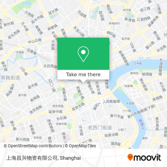 上海昌兴物资有限公司 map