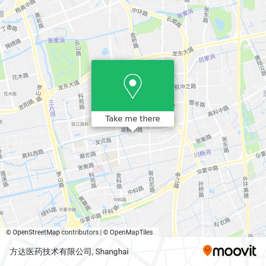 方达医药技术有限公司 map