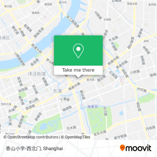 香山小学-西北门 map