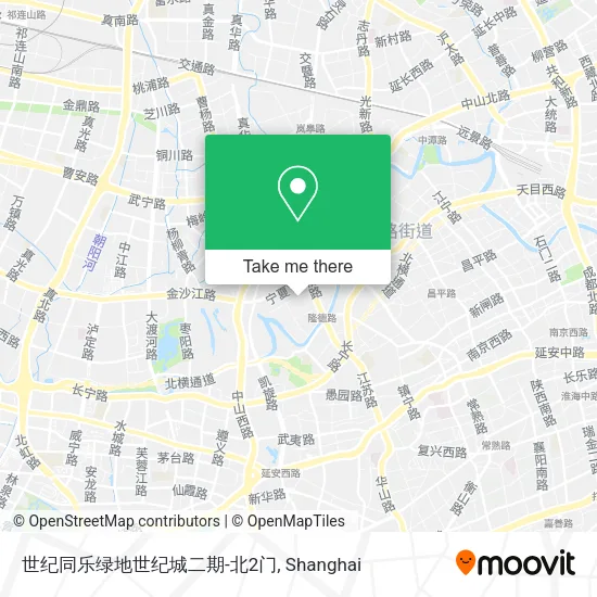 世纪同乐绿地世纪城二期-北2门 map